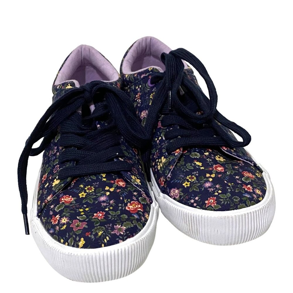 Polo Ralph Lauren Elmwood Athletic Shoes Womens Size 5.5 Blue Boho Bloomcore‎